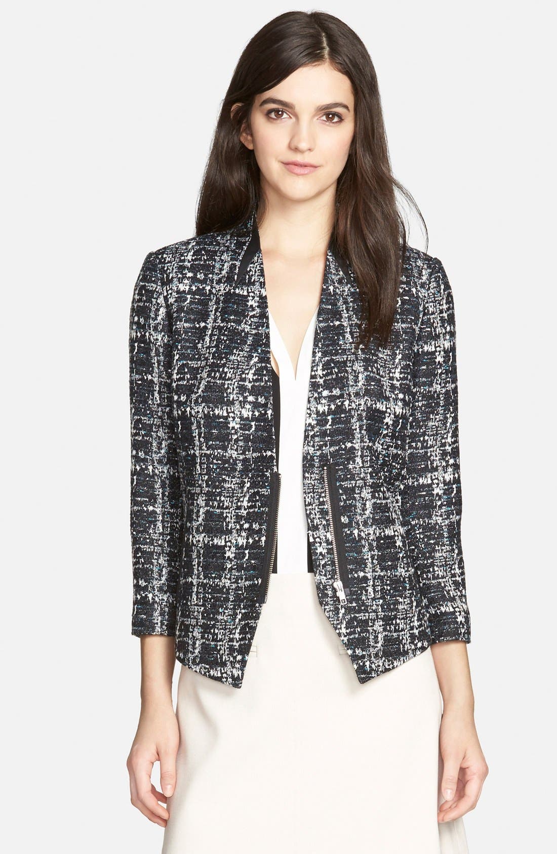 Trouvé Novelty Texture Blazer Nordstrom