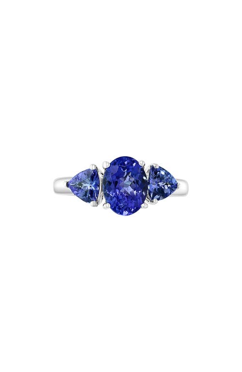 Effy Sterling Silver Tanzanite Ring In Purple