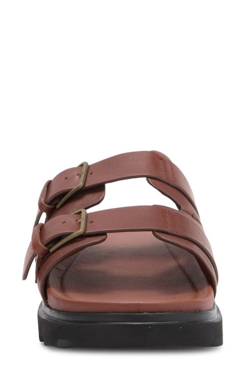 Ugg ® Capitola Buckle Slide Sandal In Cognac
