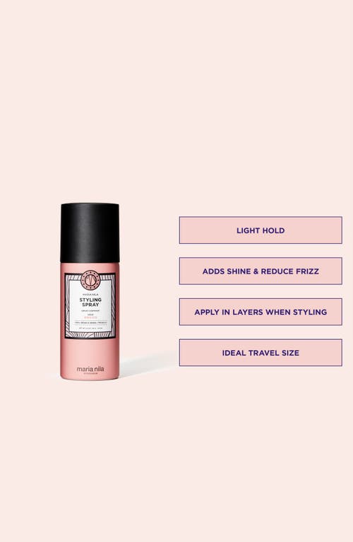 Maria Nila Styling Spray In No Color