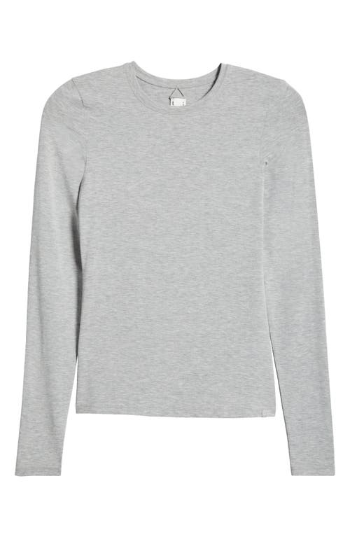 Ugg(r) Aidelene Long Sleeve Sleep Top In Grey Heather