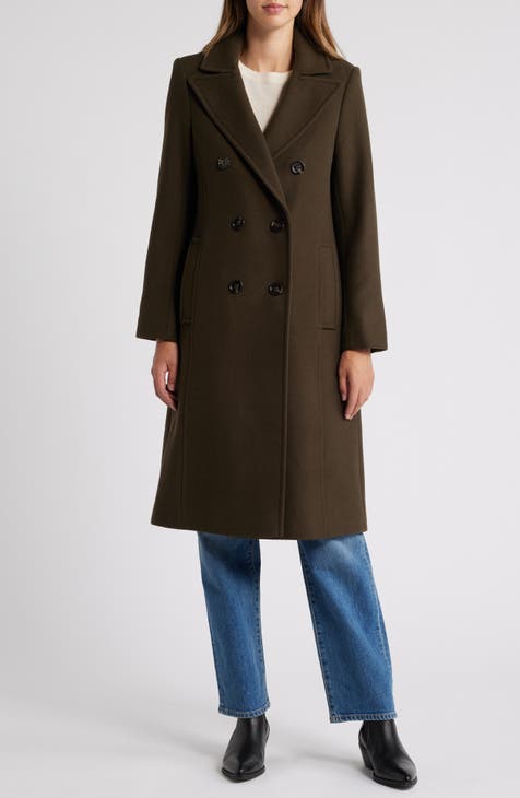 Women s Green Wool Wool Blend Coats Nordstrom