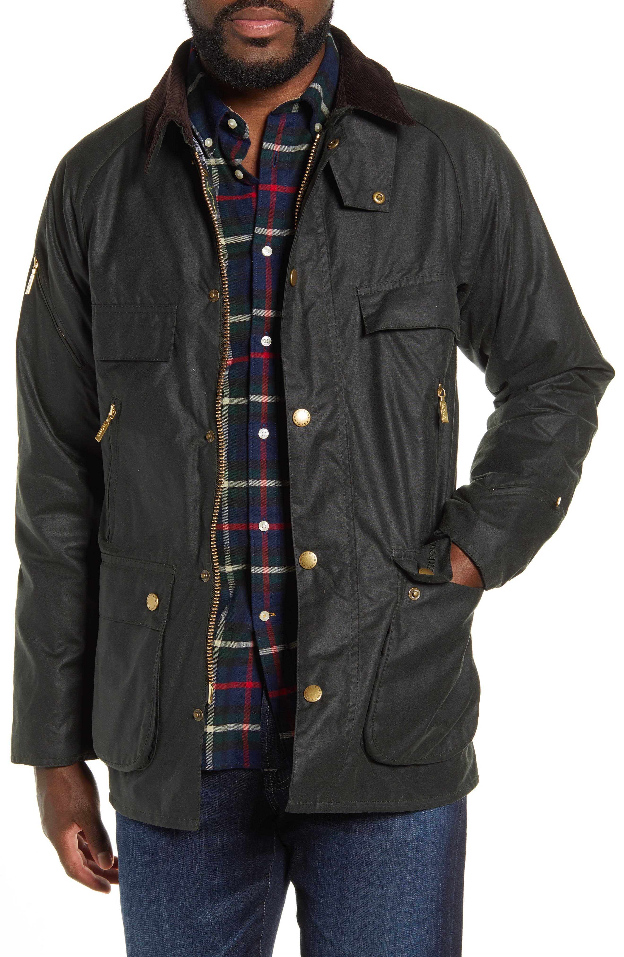 Barbour Icon Bedale Waxed Cotton Jacket 