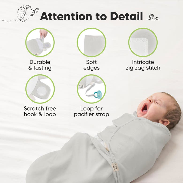 Keababies 3-pack Soothe Swaddle Wraps In The Wild 2