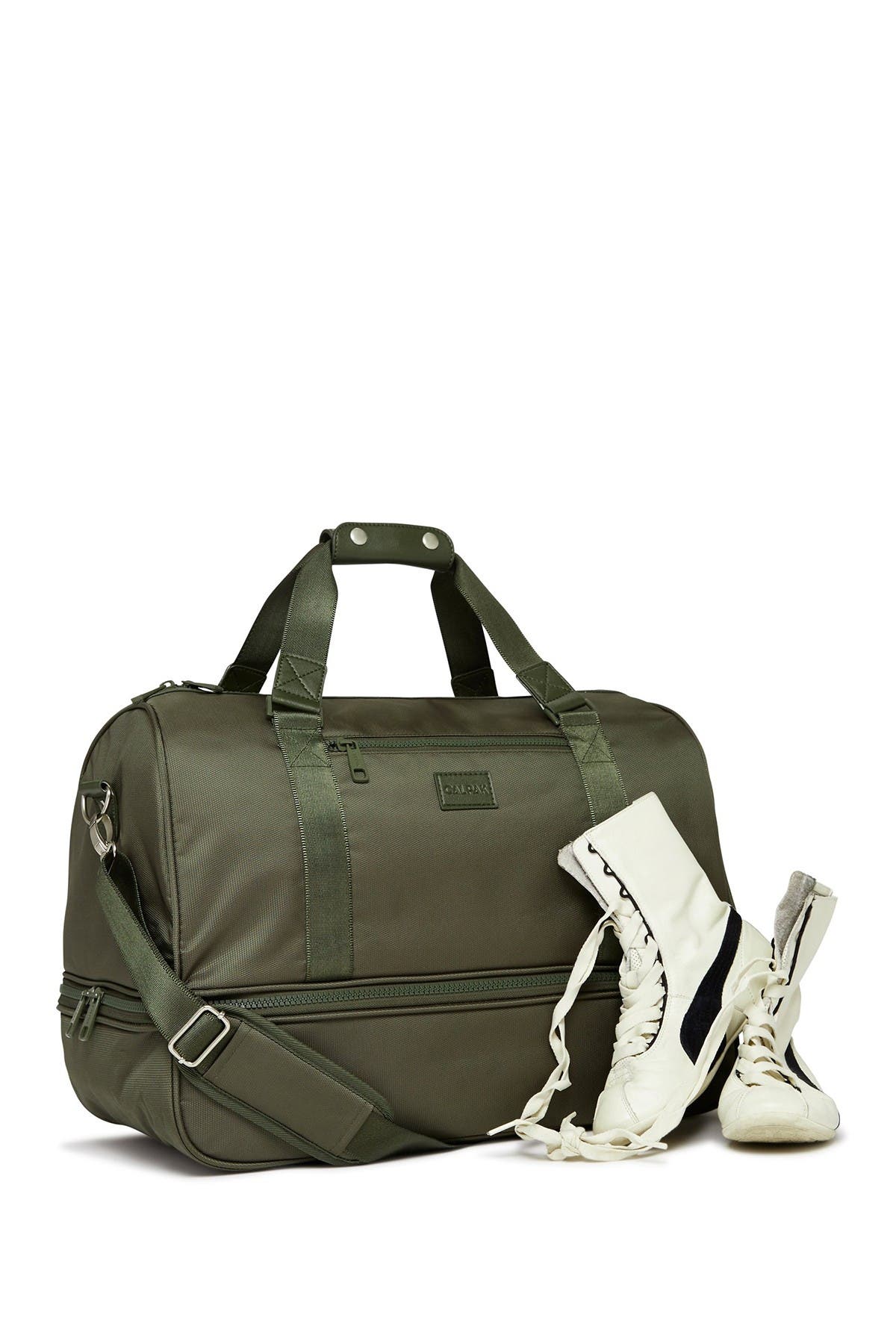 calpak drop bottom duffel