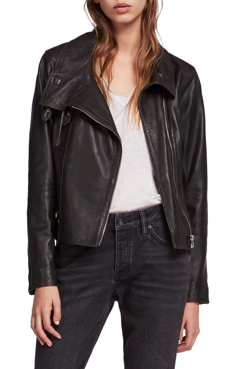 Bales Leather Biker Jacket