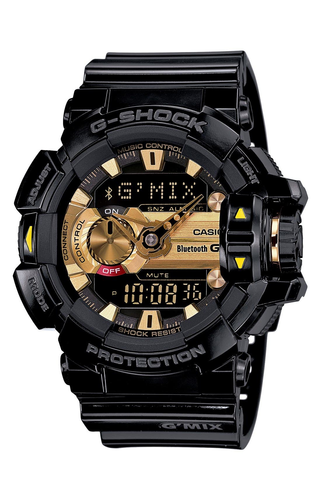 GShock Bluetooth Enabled Watch, 55mm x 52mm Nordstrom