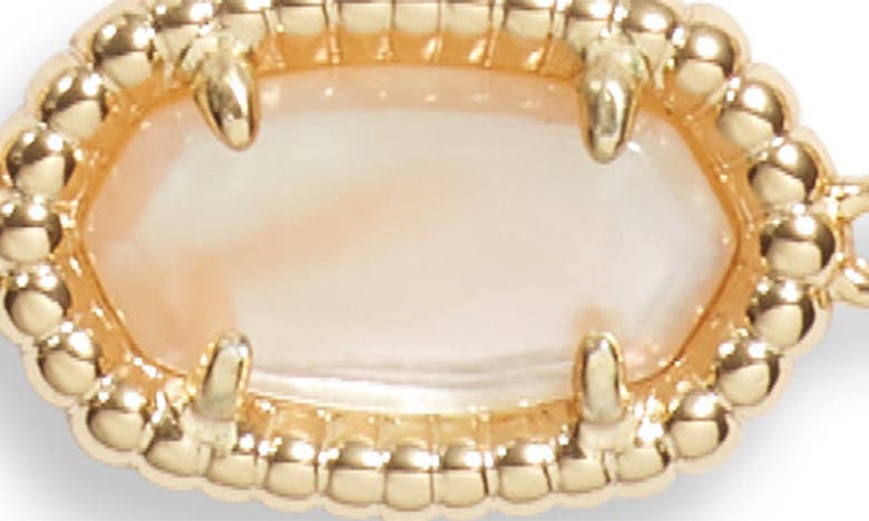 Shop Kendra Scott Grayson Ridge Frame Station Bracelet In Gold/ Golden Abalone