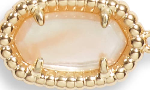 Shop Kendra Scott Grayson Ridge Frame Station Bracelet In Gold/golden Abalone