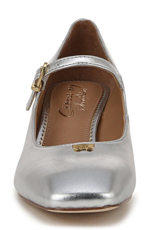 Shop Circus Ny By Sam Edelman Eloisa Mary Jane Pump In Soft Silver