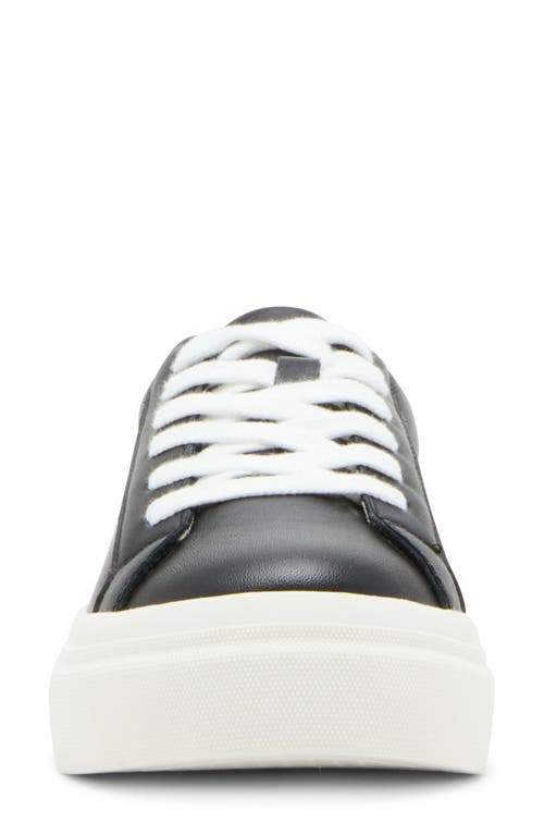 Shop Blondo Venna Waterproof Sneaker In Black Leather