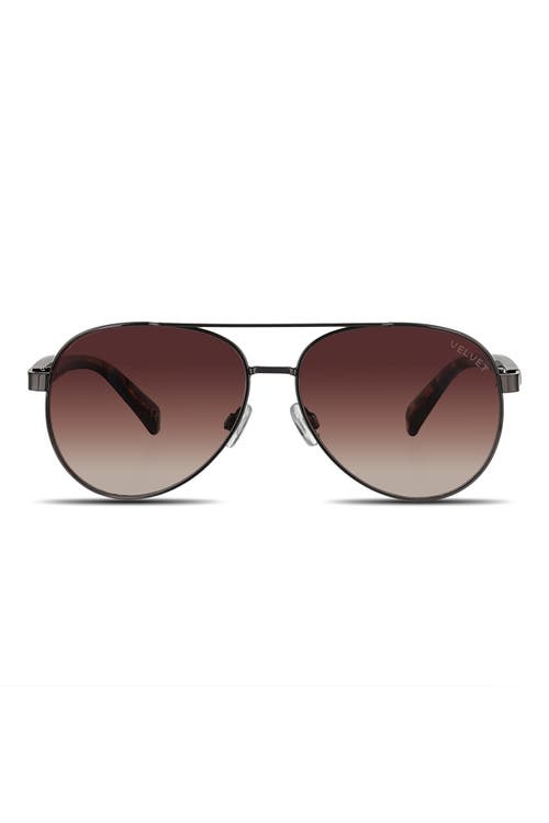 Shop Velvet Eyewear Bonnie Sunglasses In Copper