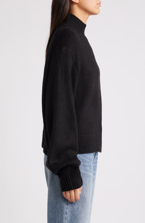 Shop Treasure & Bond Turtleneck Sweater In Black