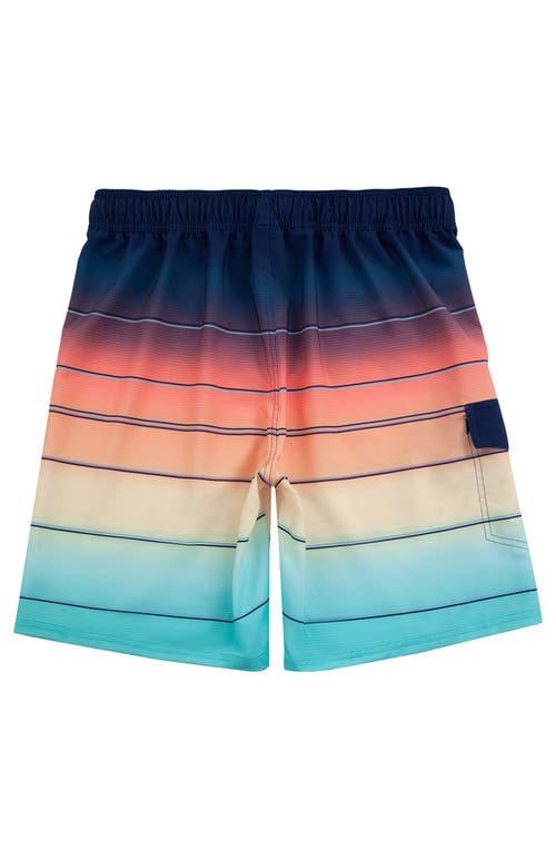 Shop Rokka&rolla Quick-dry Swim Trunks With Elastic Waist In Summer Paradise