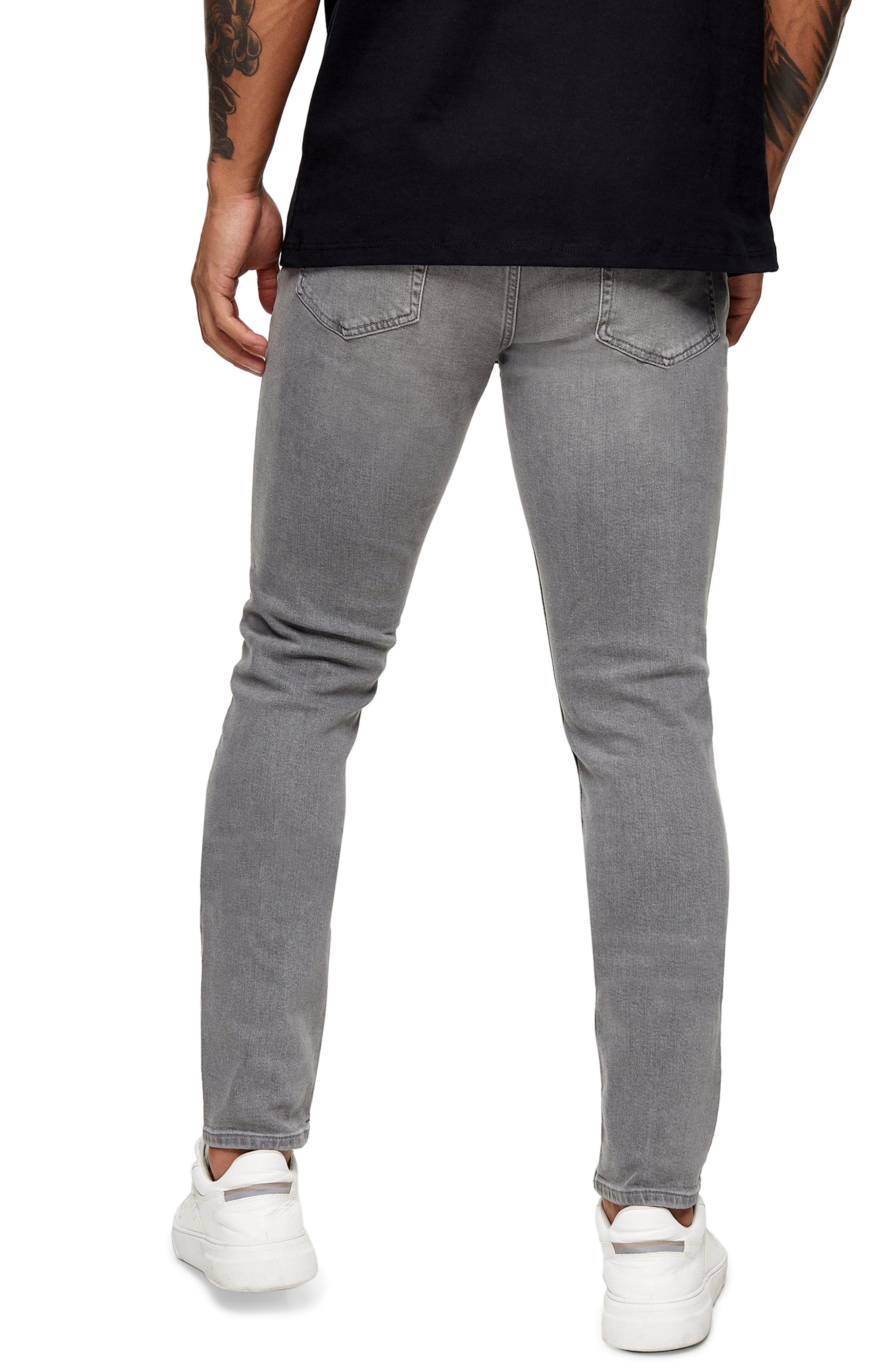 light gray skinny pants