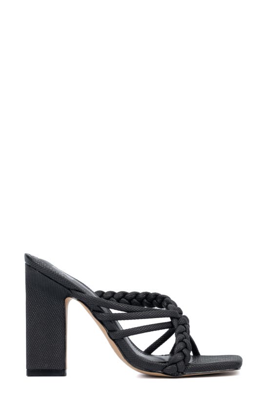 New York And Company Dalia Heeled Sandal In Black