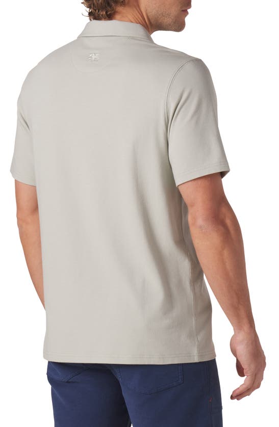 The Normal Brand Puremeso Solid Short Sleeve Knit Button-up Shirt In Sage