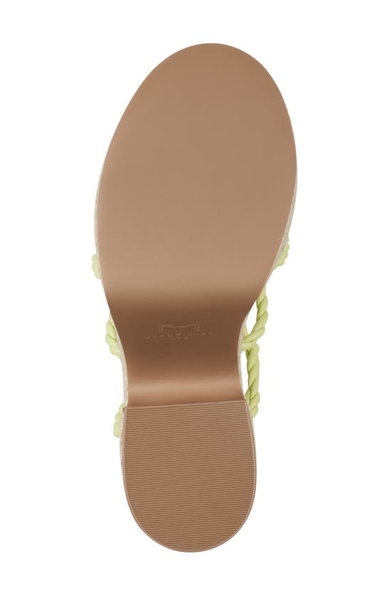 Shop Marc Fisher Ltd Oliver Platform Sandal In Light Green