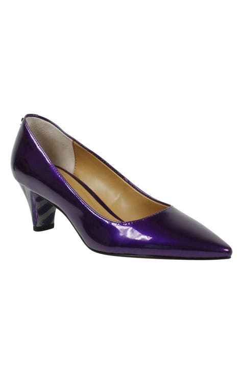 light purple pumps