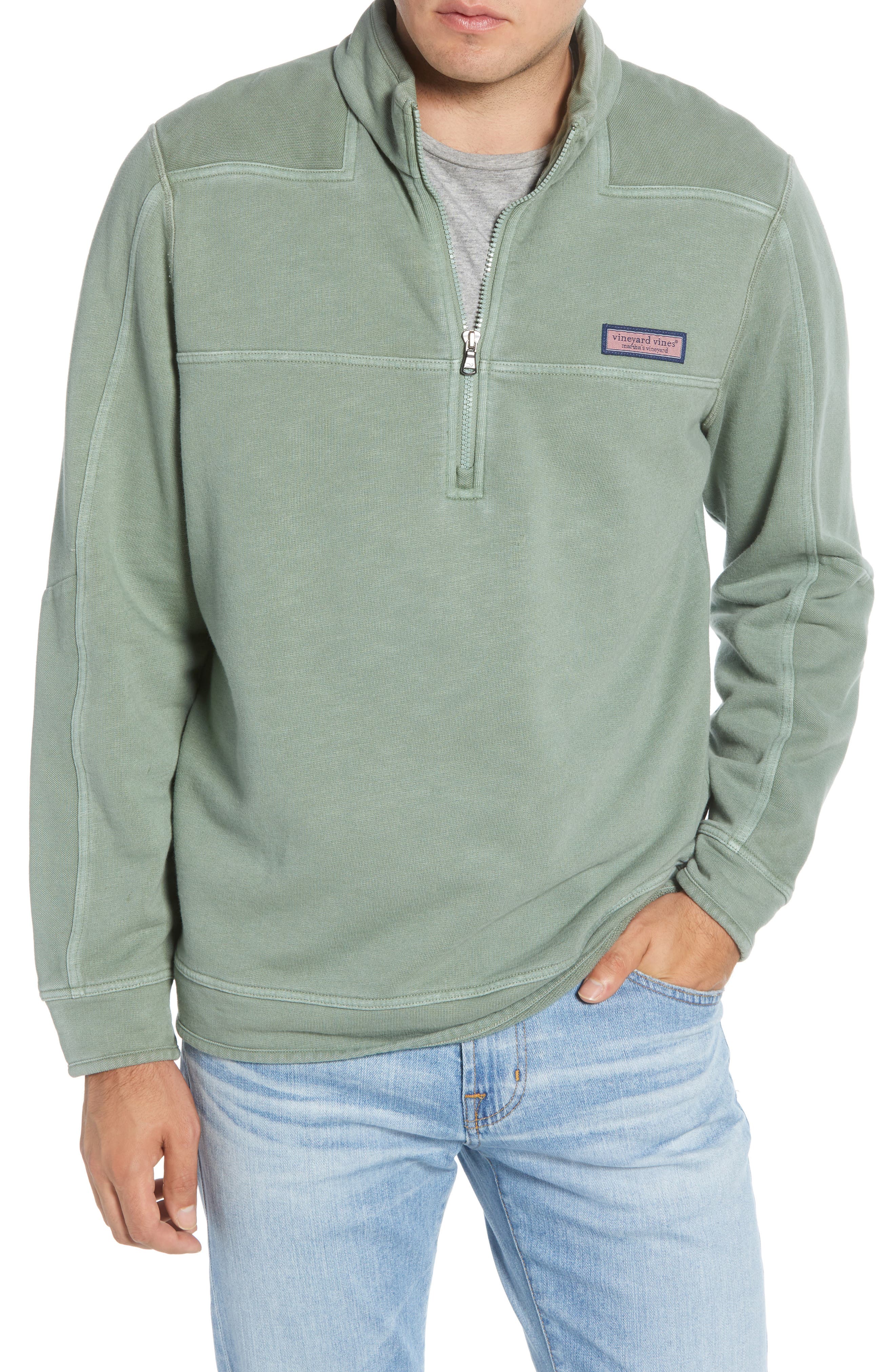 vineyard vines green pullover