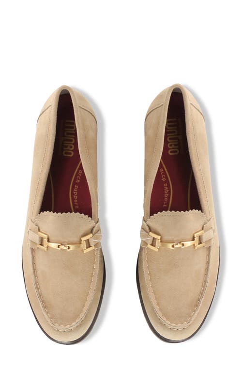 Shop Munro Colleen Bit Loafer In Sand Suede