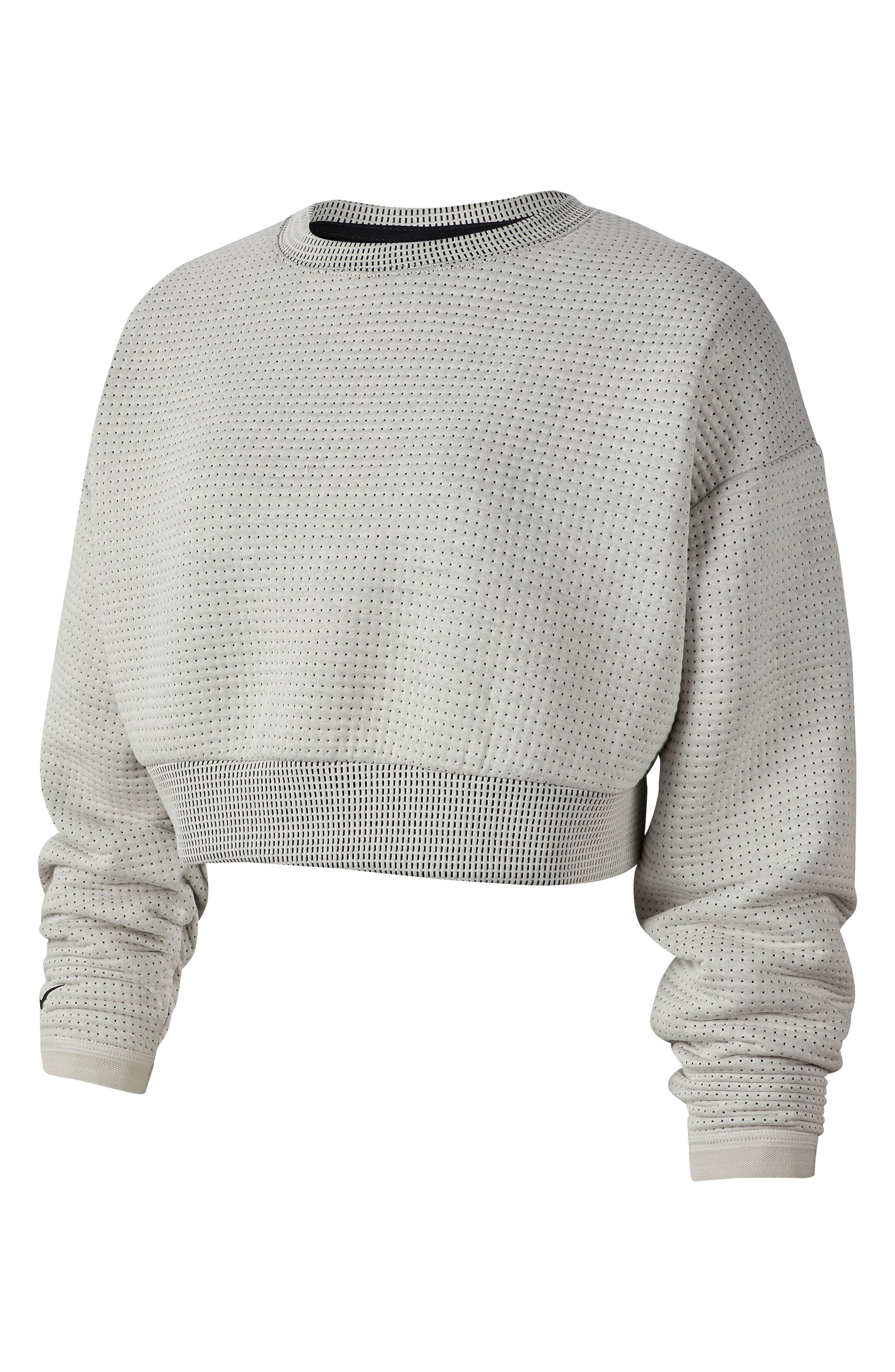 nike cropped crew neck