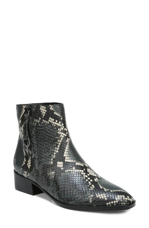 snake print boots | Nordstrom