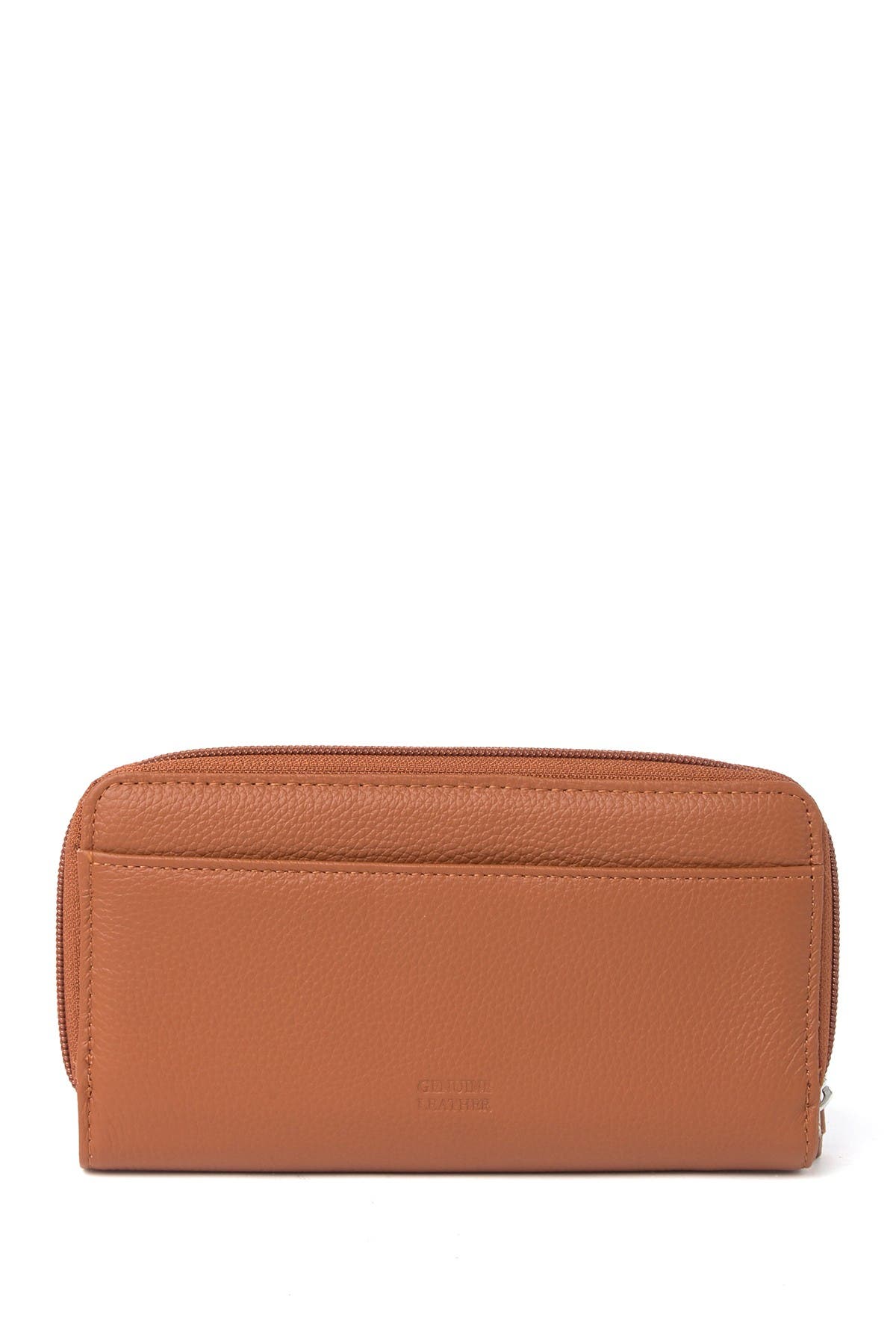 Mundi All-in-one Leather Continental Wallet In 35n-cognac
