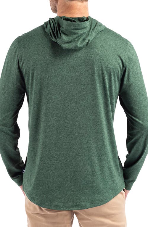 Cutter & Buck Coastline Epic Comfort Hoodie In Hunter