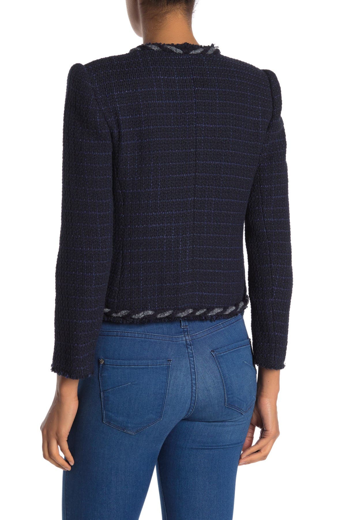 rebecca taylor braided tweed jacket