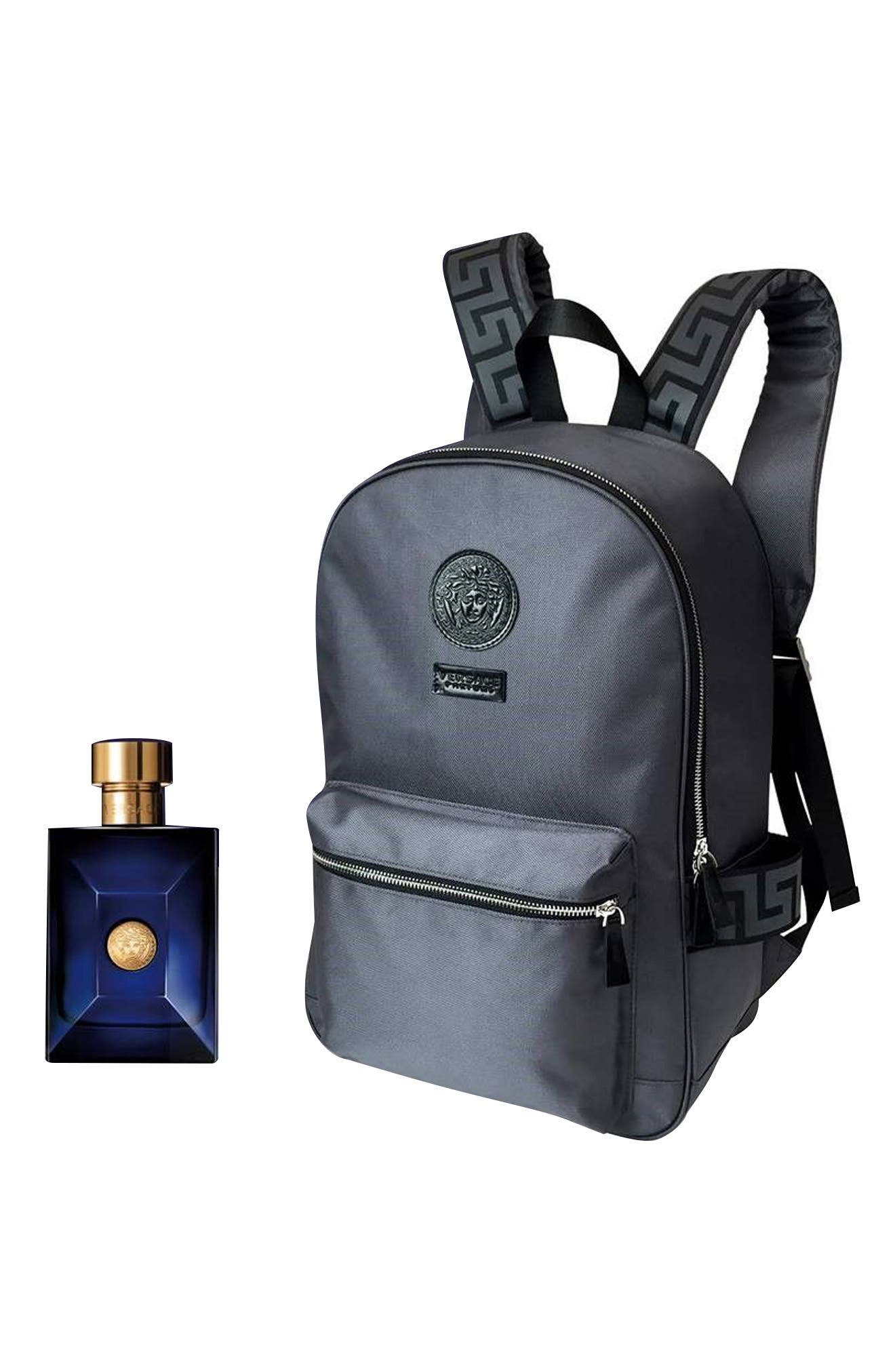 versace dylan blue backpack