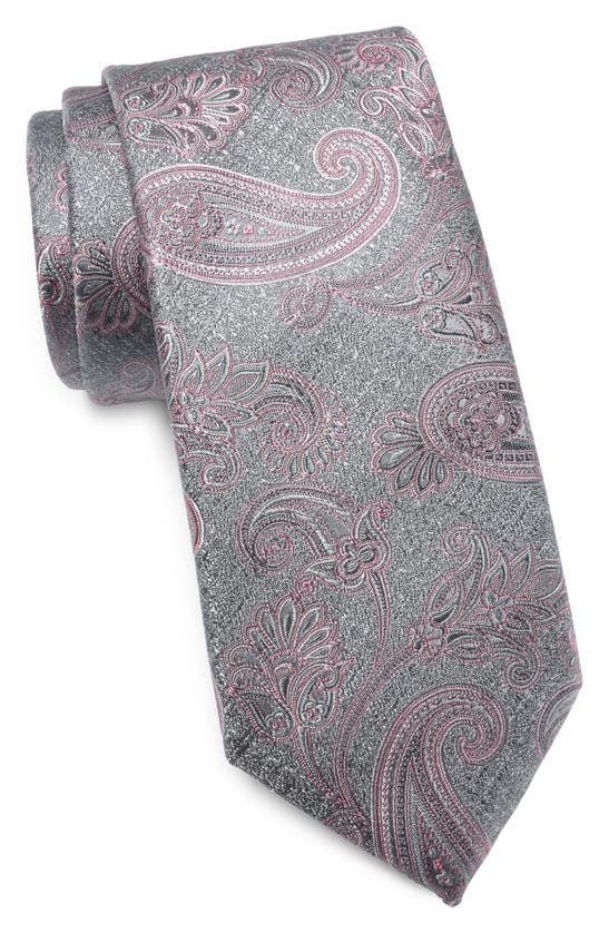 Shop Nordstrom Vento Paisley Silk Tie In Pink