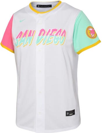 Youth Nike Cream Los Angeles Angels 2022 City Connect Replica Team Jersey