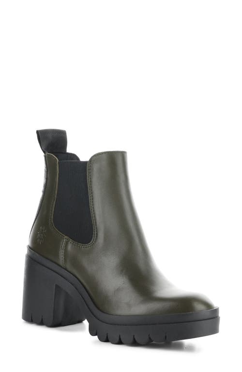 Shop Fly London Tope Chelsea Boot In Military Dublin