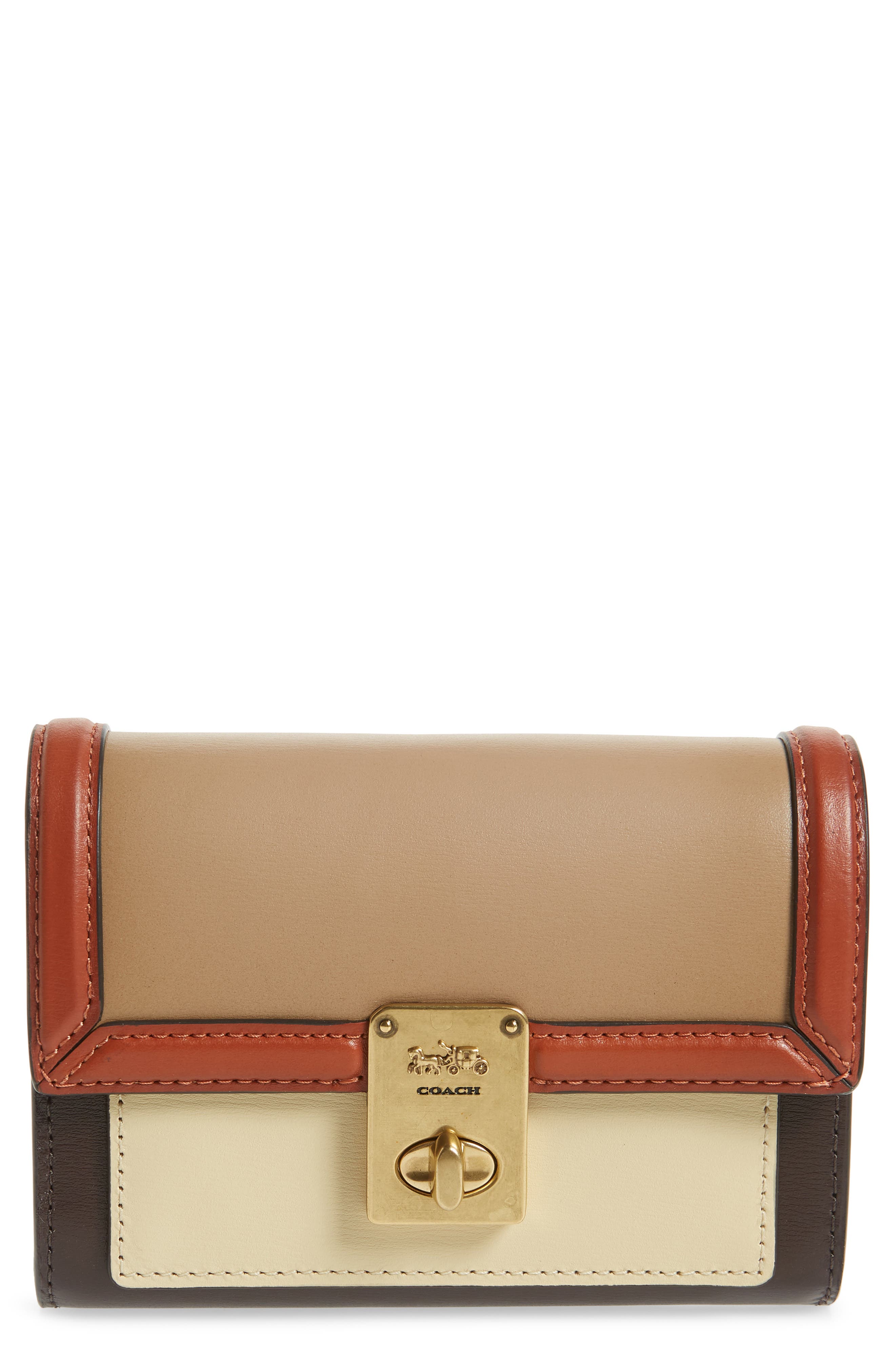 UPC 193971645278 - COACH Hutton Wallet B4/Taupe Ginger Multi ...
