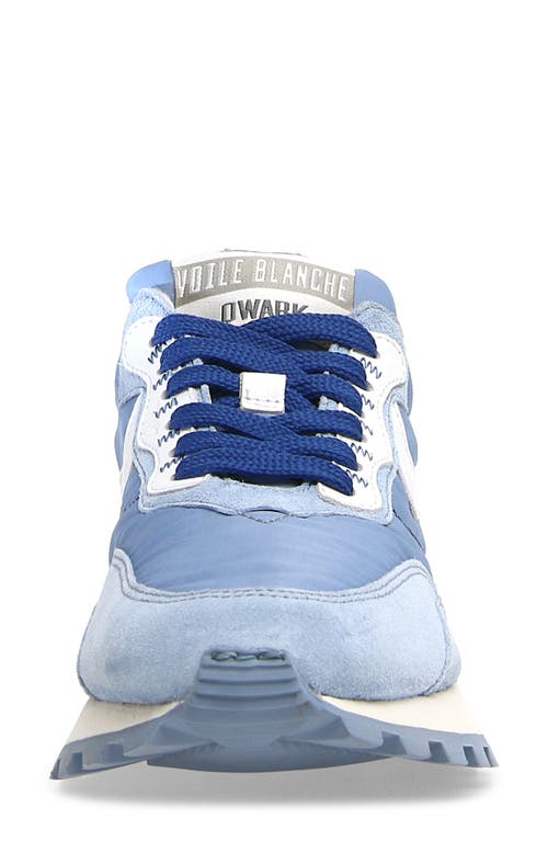 Voile Blanche Qwark Hype Sneaker In Blue Bluette
