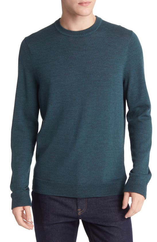 NORDSTROM WASHABLE MERINO CREWNECK SWEATER