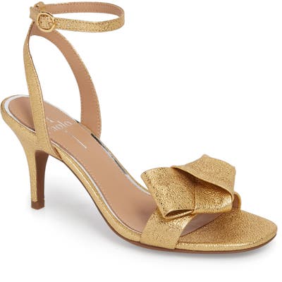 Linea Paolo Haven Ankle Strap Sandal, Metallic