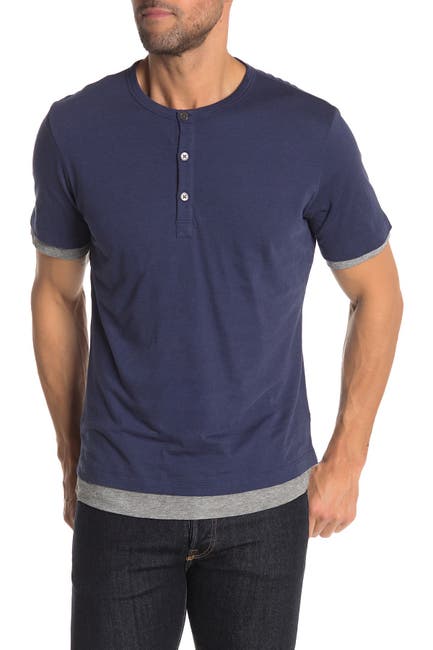 Theory | Double Layer Henley T-Shirt | Nordstrom Rack
