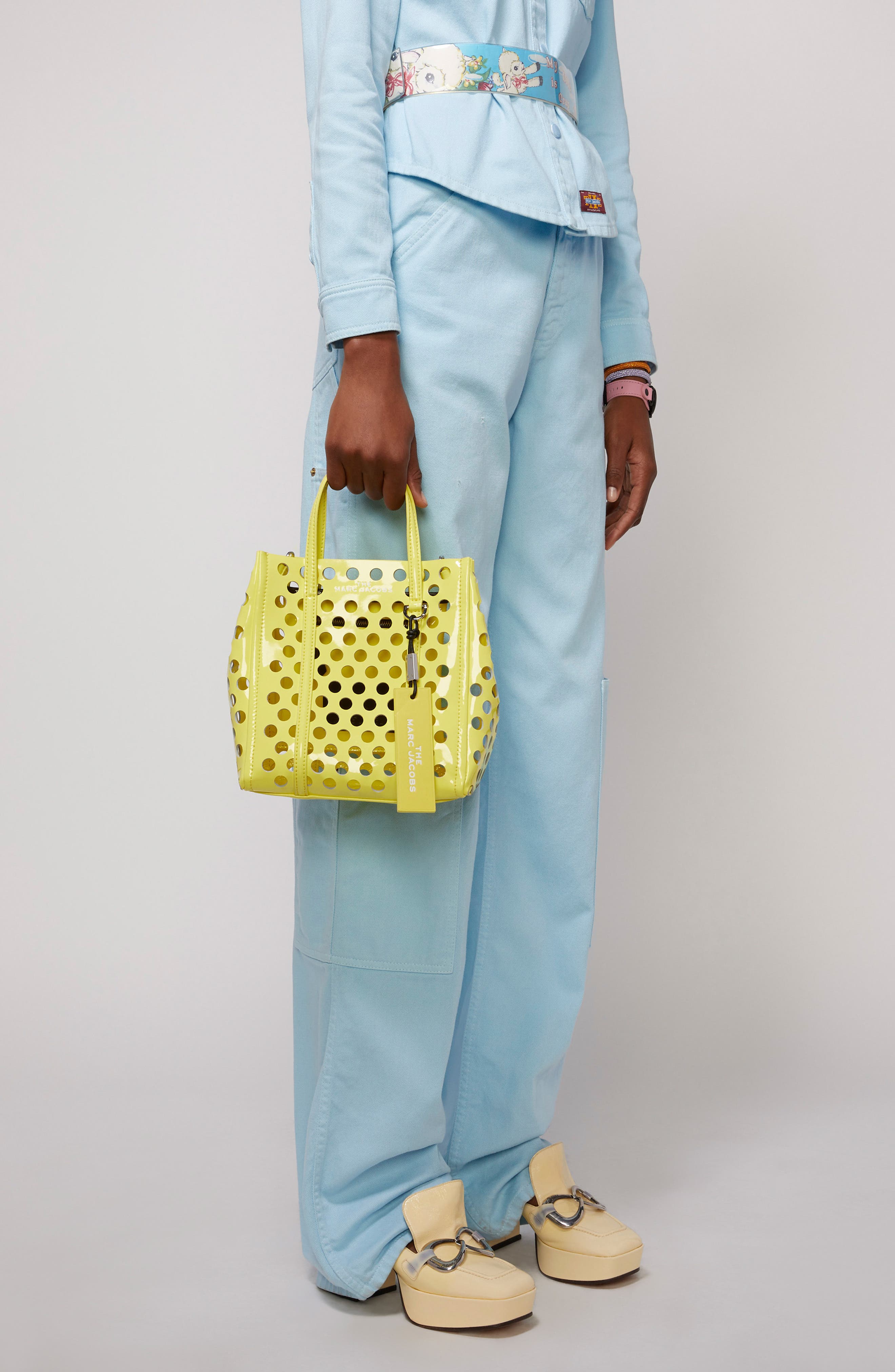 THE MARC JACOBS | The Tag 21 Perforated Leather Tote | Nordstrom Rack