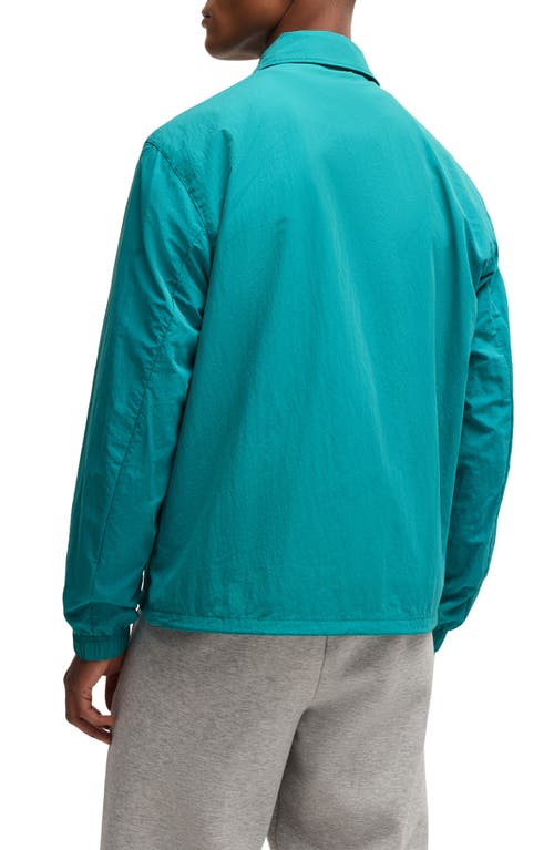 Shop Hugo Boss Boss X Nfl Otto Jacket In Miami Dolphins