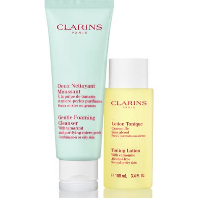 Clarins Cleanse & Refresh For Combination Or Oily Skin Set