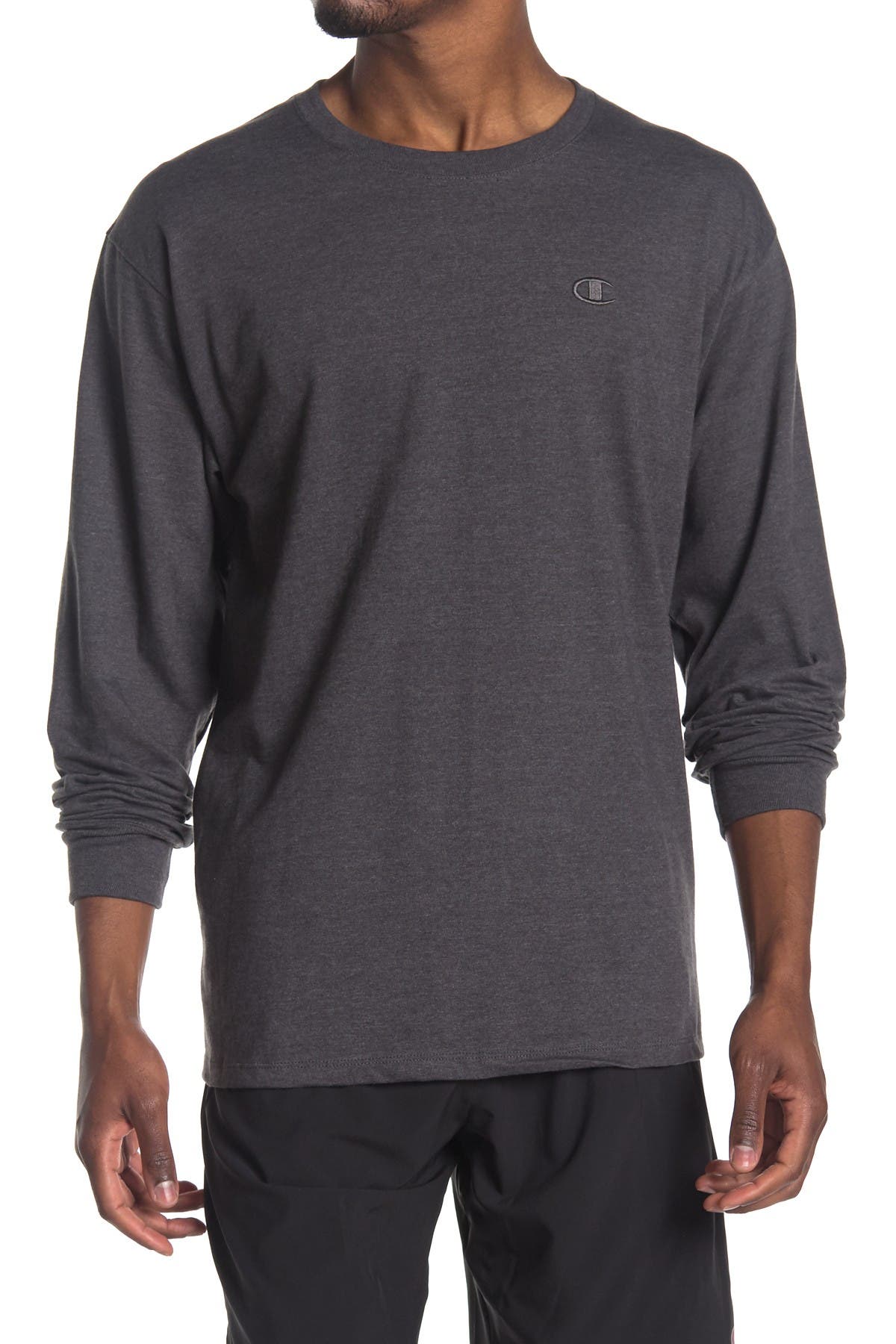 champion jersey long sleeve t shirt