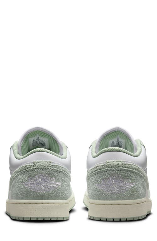 Shop Jordan Air  1 Low Se Sneaker In White/seafoam/sail