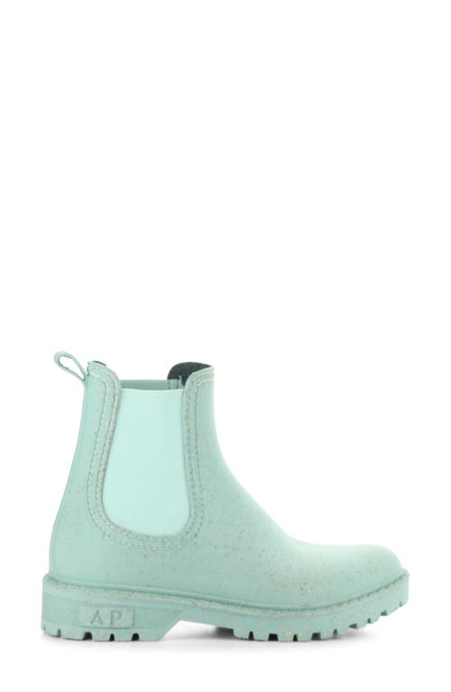 Shop Asportuguesas By Fly London Oak Waterproof Chelsea Boot In Mint Rubber Cork