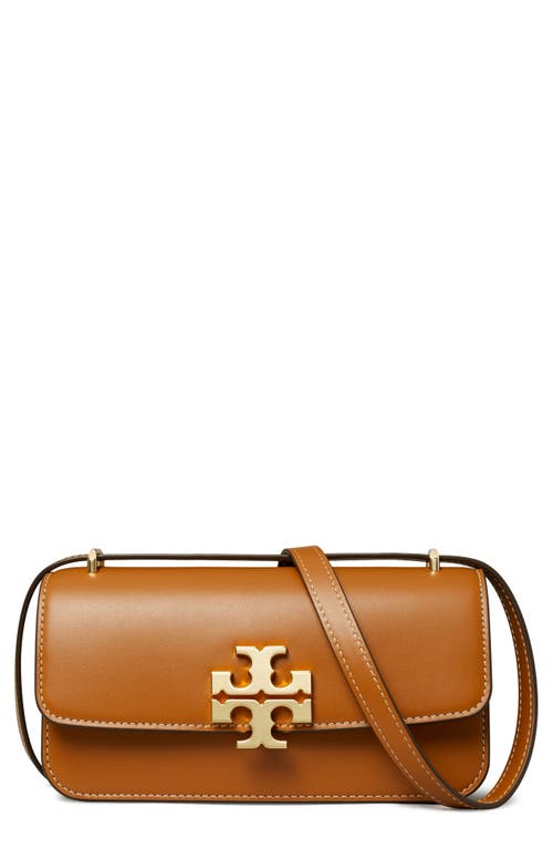 Tory Burch Small Eleanor East/West Convertible Leather Shoulder Bag in Whiskey at Nordstrom