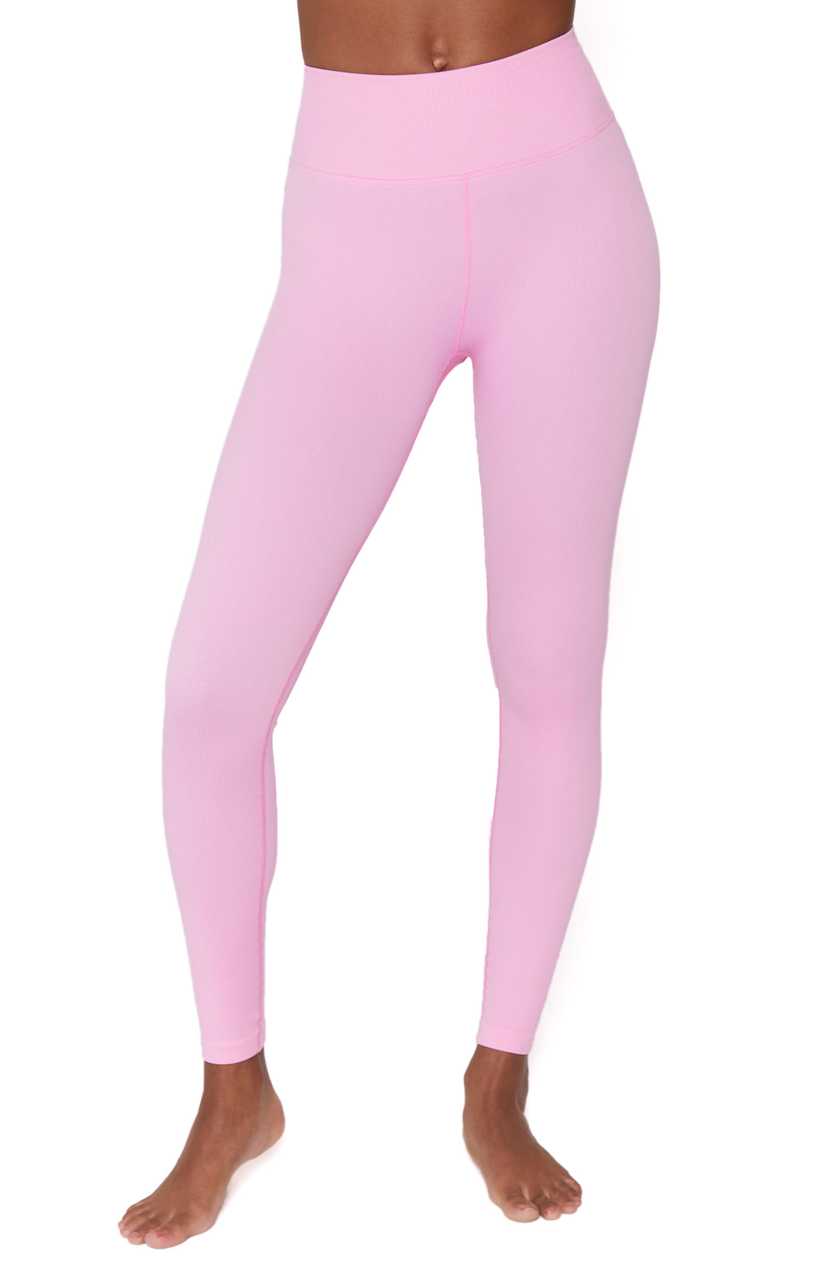 pastel pink leggings