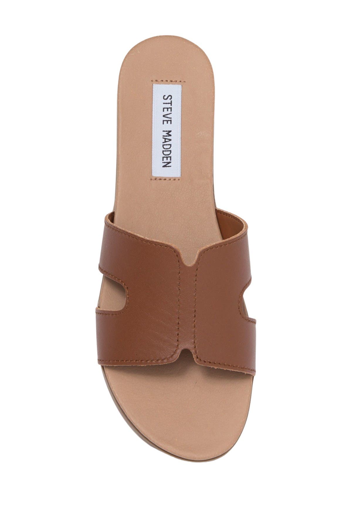 Steve Madden Hoku Slide Sandal In Cognac