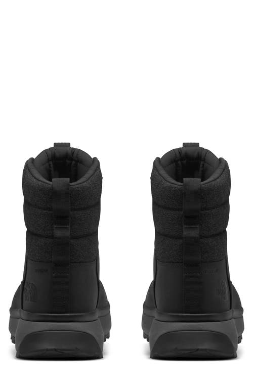 Shop The North Face Bergen Waterproof Boot In Tnf Black/tnf Black