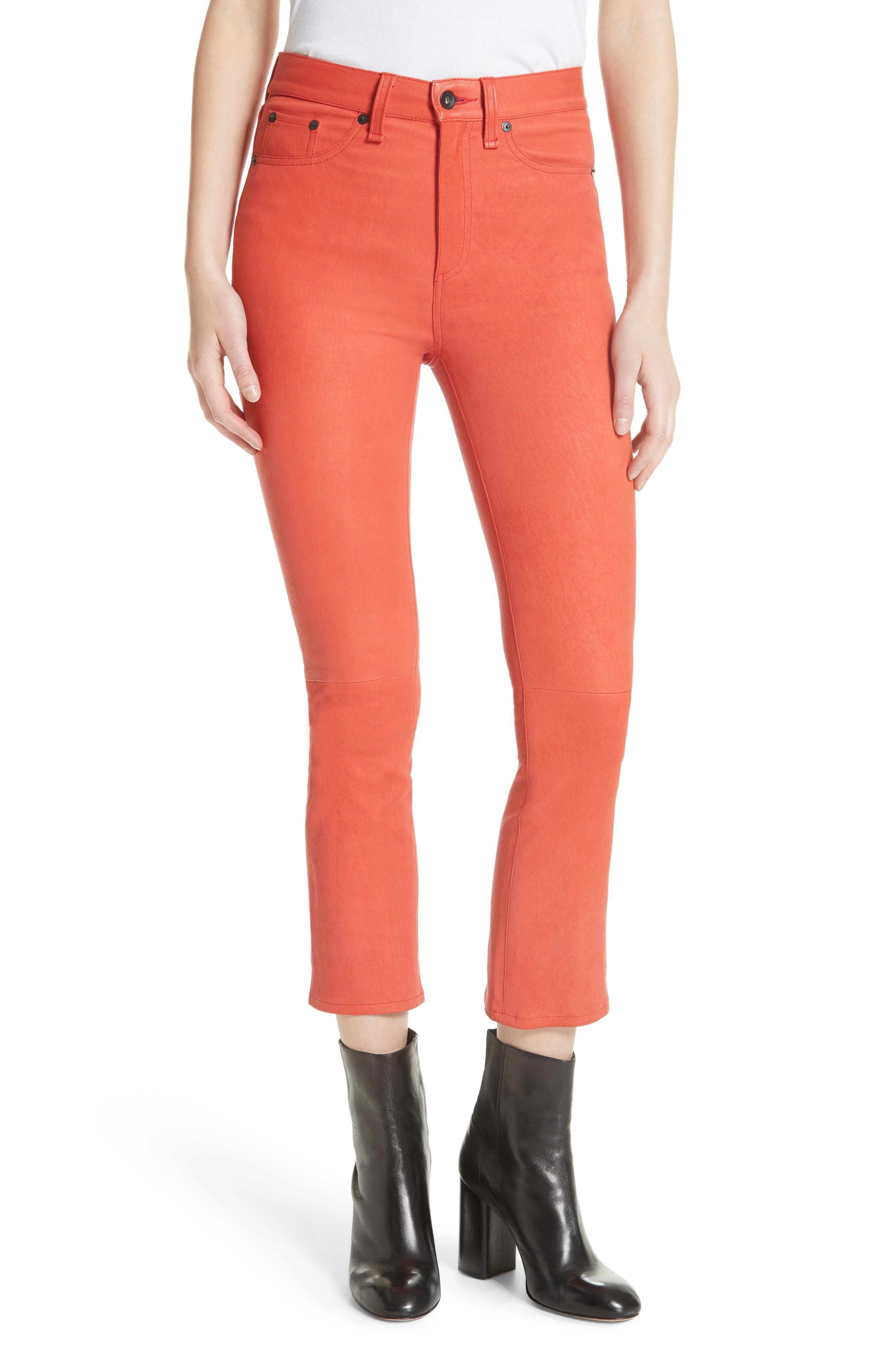 rag and bone hana leather pants